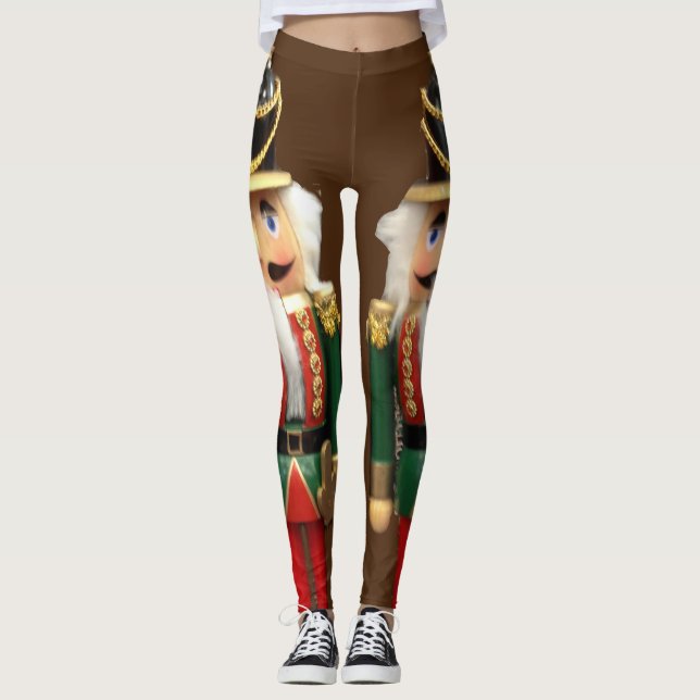 Leggings Noisette de Noël (Devant)