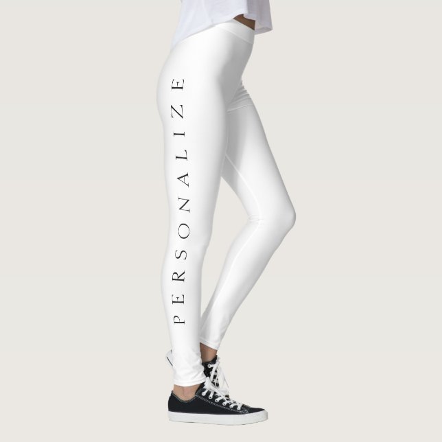 Leggings Nom classique (ou mot) (Droite)