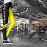Leggings NOM de sport personnalisable<br><div class="desc">Nos leggings ne sont pas seulement élégants et confortables - ils sont aussi polyvalents et fonctionnels. Parfait pour tout, du yoga à l'usure quotidienne, nos leggings deviendront rapidement un élément de base dans votre garde-robe. Et avec leur construction durable et leur conception personnalisable, vous pouvez avoir confiance qu'ils seront derniers...</div>