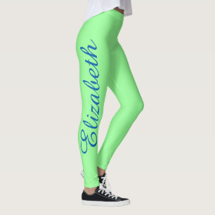 Leggings Nom personnalisé personnalisé personnalisé Mono