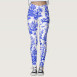 Leggings NOMADESAUSTRALIENS Design Royal Blue Jouy<br><div class="desc">NOMADESAUSTRALIENS FRANCE de design Royal blue Jouy</div>