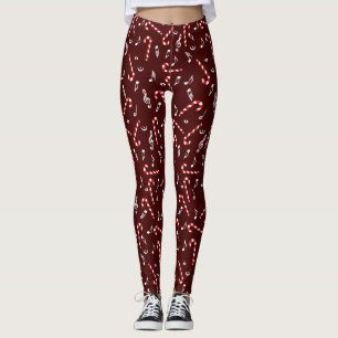 Leggings Notes de musique sucre de canne