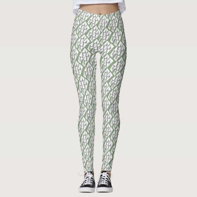 Leggings Notes musicales (Devant)
