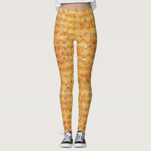 Leggings Notes musicales