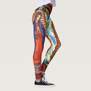 Leggings Notre-Dame de Guadalupe Belle femme XS to XL
