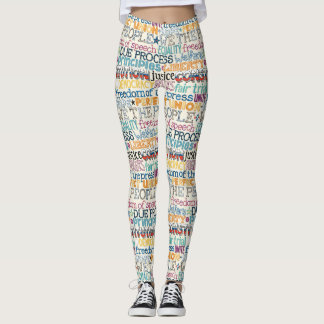 Leggings nous la typographie du peuple