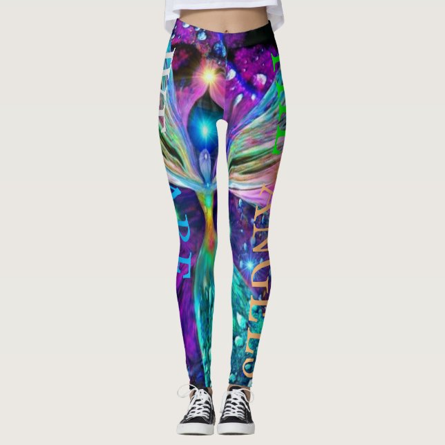 LEGGINGS NOUS SOMMES LES ANGES (Devant)