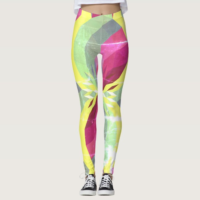 Leggings Nouveau mais semble épuisé (Devant)