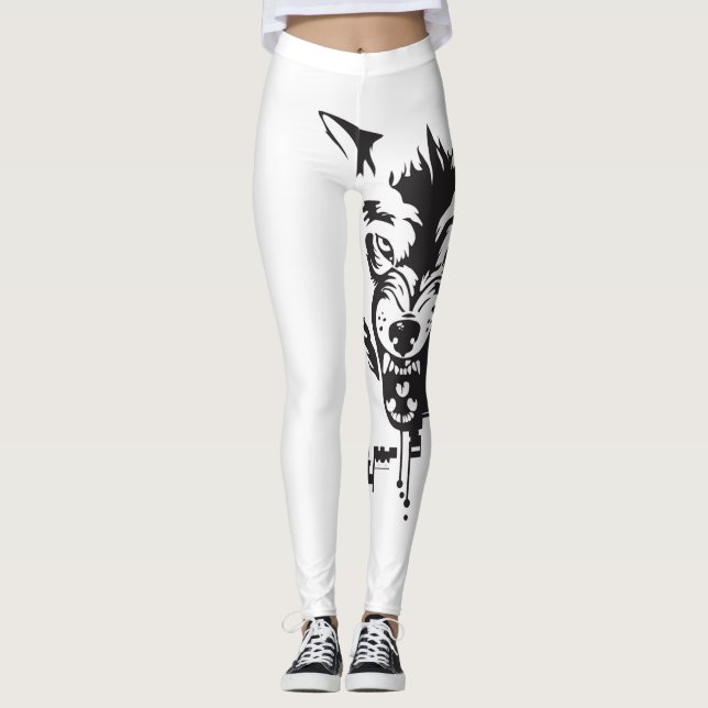 Leggings Nouvelle conception de liaison (Devant)