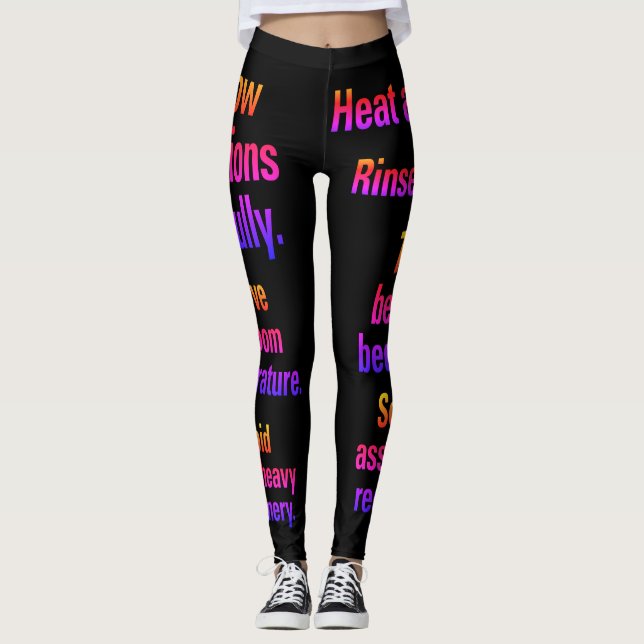 Leggings Nouvelles directions Arc-en-ciel (Devant)