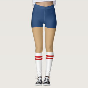 Leggings Novelty Nerdy Shorts Et Chaussettes Tube