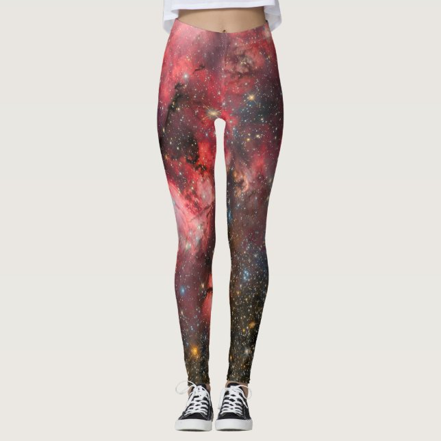 Leggings Nuage de formation d'étoiles N159 (Devant)