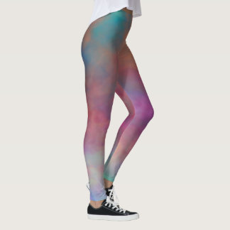 Leggings Nuages arc-en-ciel