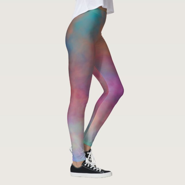 Leggings Nuages arc-en-ciel (Droite)