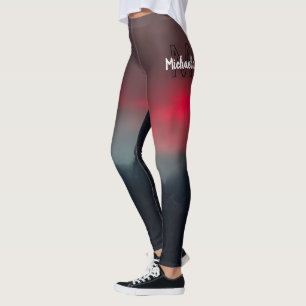 Leggings Nuages brûlants, brouillard et monographie des mon