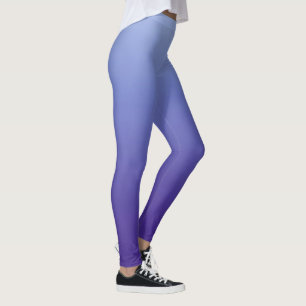 Leggings Nuances de bleu lavande de violet à bleu