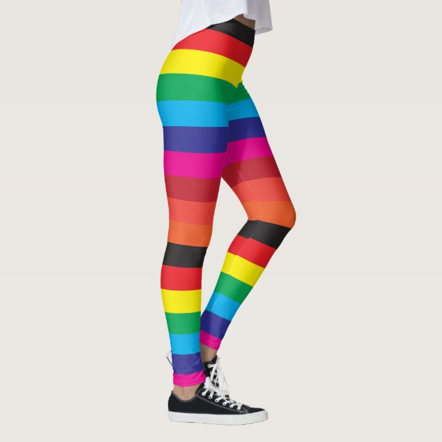 Leggings nuances de couleur arc-en-ciel (Droite)
