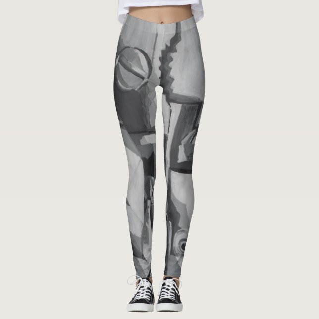 Leggings Nuances de gris (Devant)