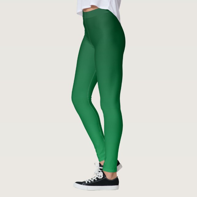 Leggings Nuances de vert forêt (Gauche)