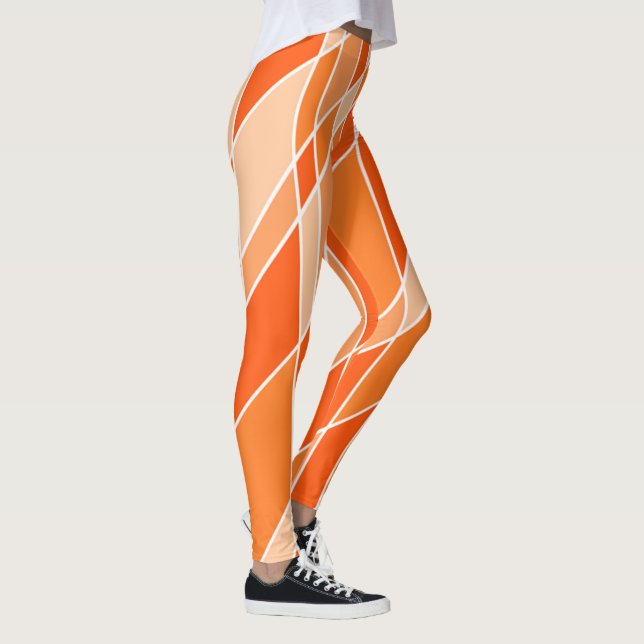 Leggings Nuances d'orange (Droite)