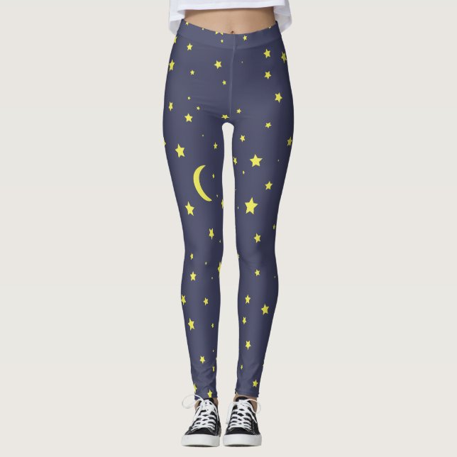 Leggings Nuit étoilée (Devant)