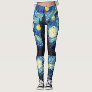 Leggings Nuit étoilée de Van Gogh