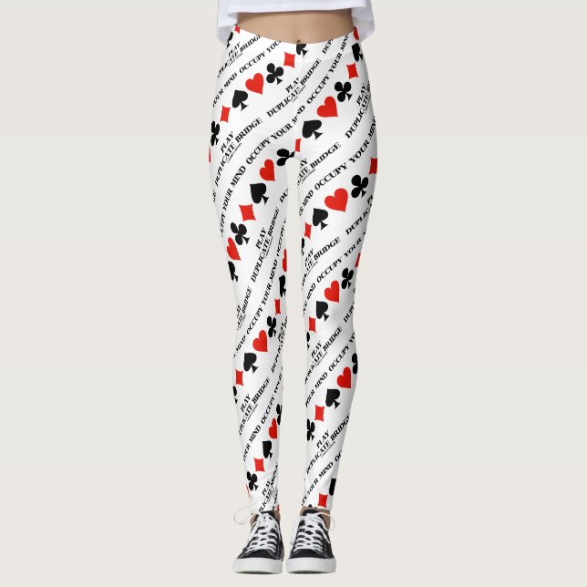 Leggings Occupez-vous de votre esprit Jouer des combinaison (Devant)