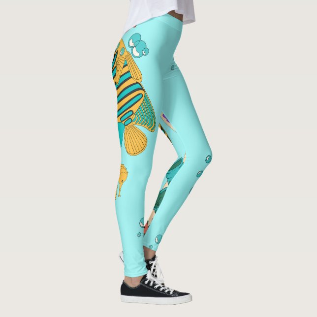Leggings océan (Droite)