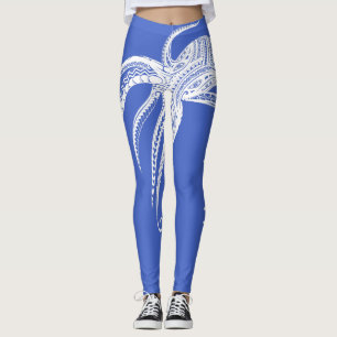 Leggings OCTOPUS POLYNESIAN TRIBAL HAWAII Whats