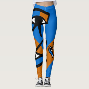 Leggings OEil de Horus  Hiéroglyphes Cool modernes