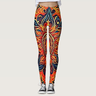 Leggings Oeil flammé