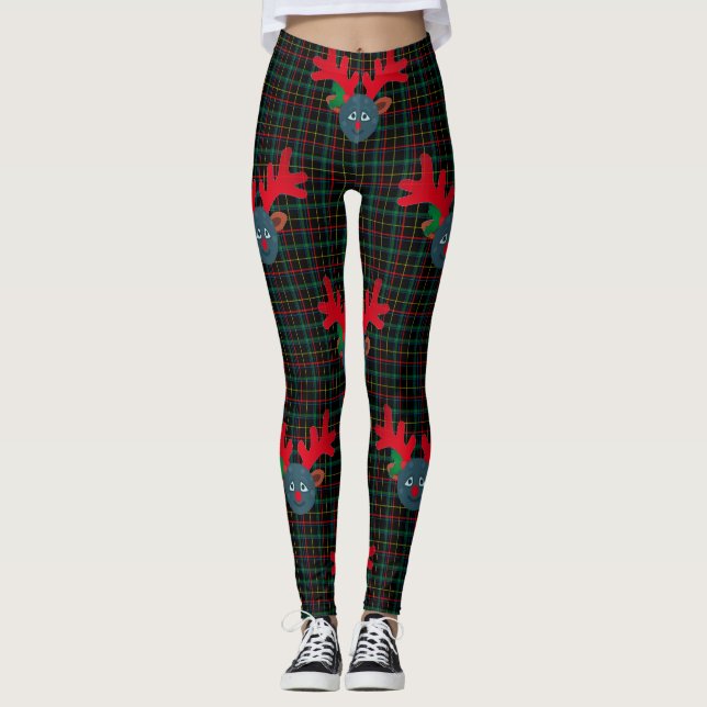 Leggings oeji de lune de rennes (Devant)
