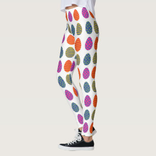 Leggings OEufs de Pâques colorés