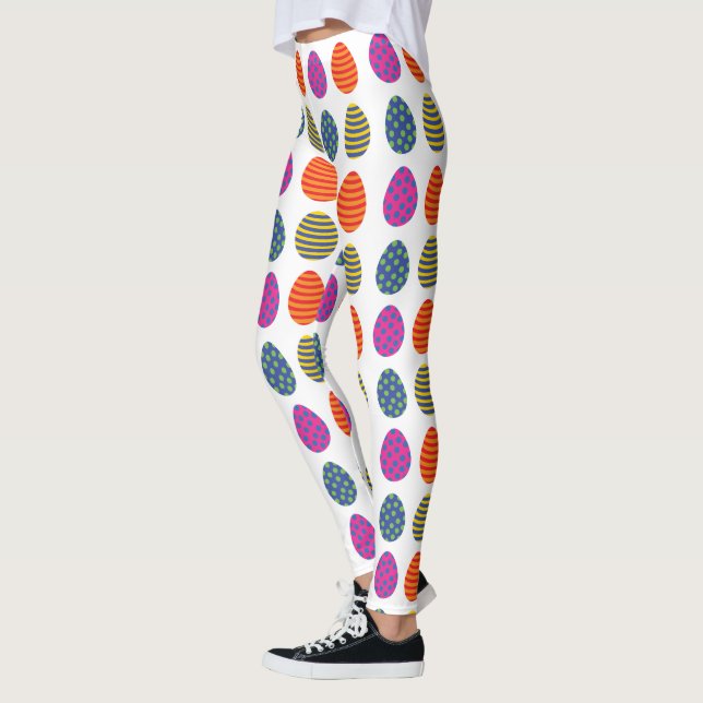 Leggings OEufs de Pâques colorés (Gauche)