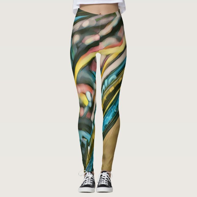 Leggings OEuvre cycliste (Devant)