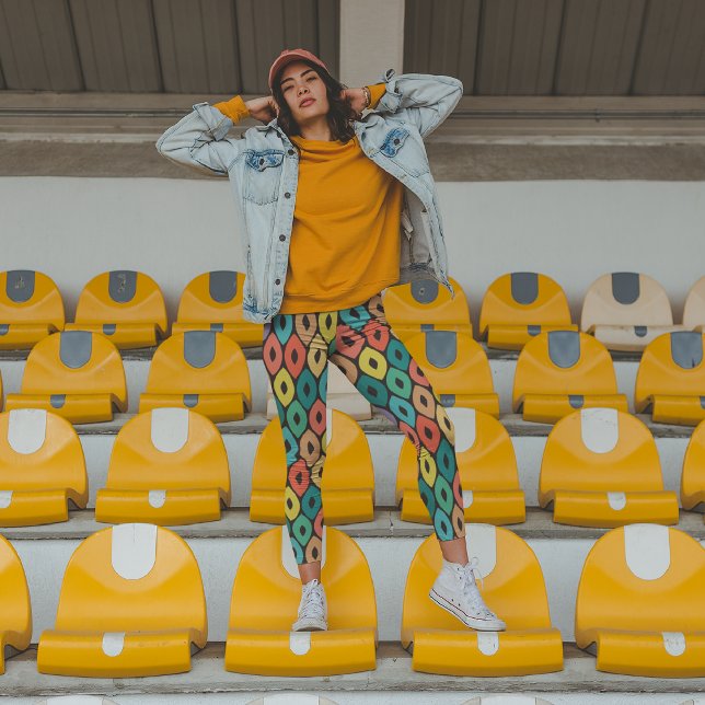 Leggings Ogee Capri sans joint (Créateur téléchargé)