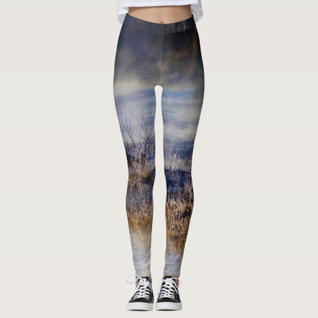 Leggings Oies se faisant une pause (Devant)