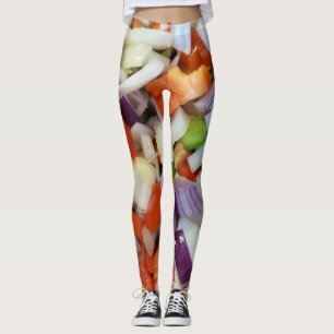 Leggings Oignons et paprikas