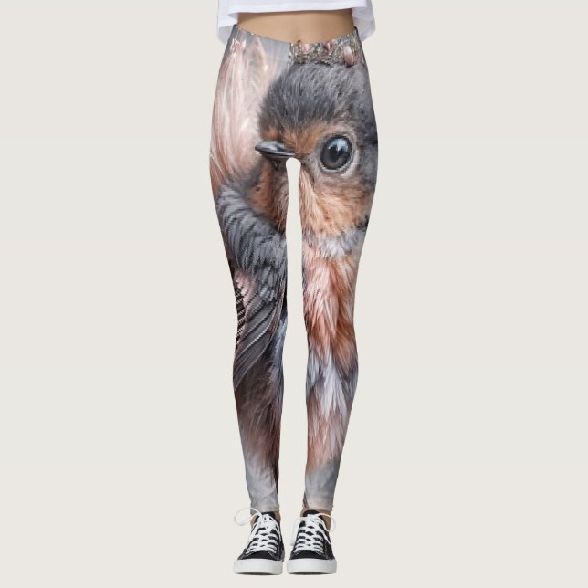 Leggings Oiseau du monde (Devant)