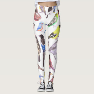Leggings Oiseaux d'Amérique - animaux de compagnie et oise