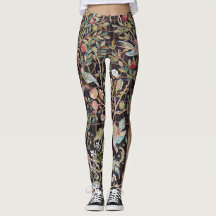 Leggings Oiseaux dans le Jardin des Fleurs, William Morris