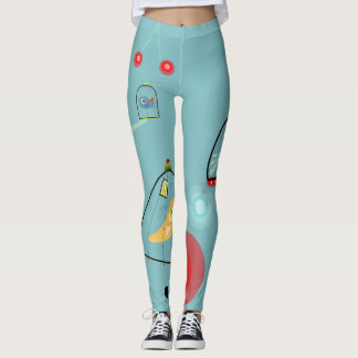 Leggings Oiseaux dans une cage