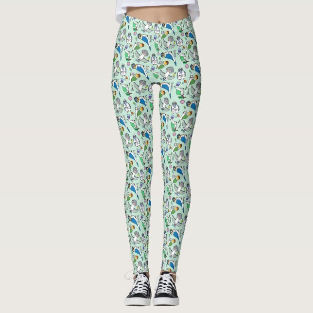Leggings Oiseaux de laboratoire - Ornithologie (Devant)