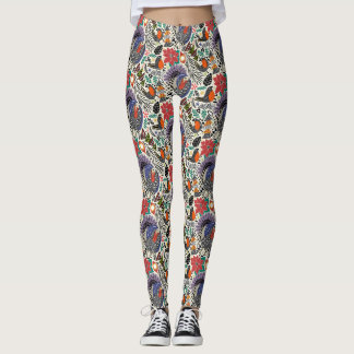 Leggings oiseaux de noël