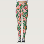 Leggings Oiseaux Floraux Tropicaux Du Paradis Feuille De Pa<br><div class="desc">Sortez avec élégance avec ces leggings super mignons avec un motif de fleurs tropicales dressé contre un arrière - plan rose. Idéal pour passer une nuit à l'extérieur,  faire de l'exercice à la salle de sport ou des vacances à la plage tropicale.</div>