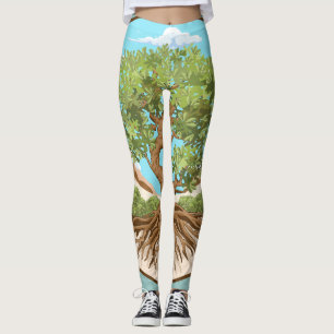 Leggings Olive tree Symbole de paix dans la Palestine libre