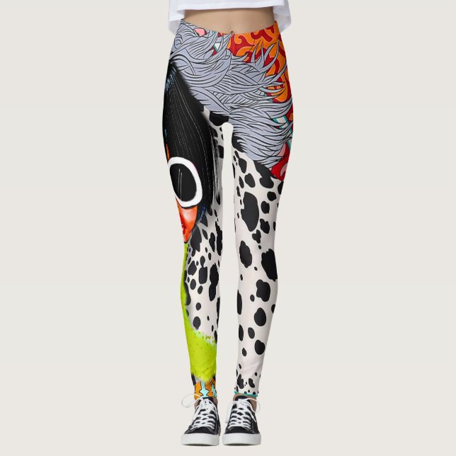 Leggings ombrageux (Devant)