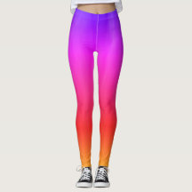 Leggings Ombré Tropical Sunset