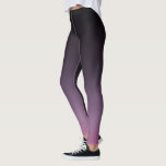 Leggings Ombre violet noir à lilac Fade<br><div class="desc">Légendes dégradées</div>