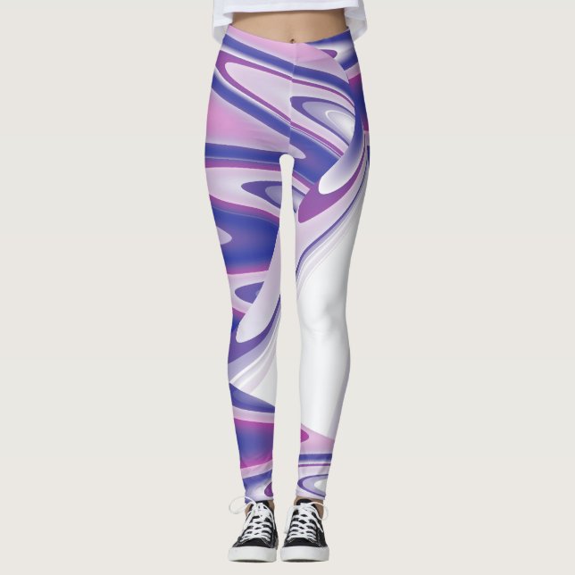 Leggings Ondes tournantes (Devant)